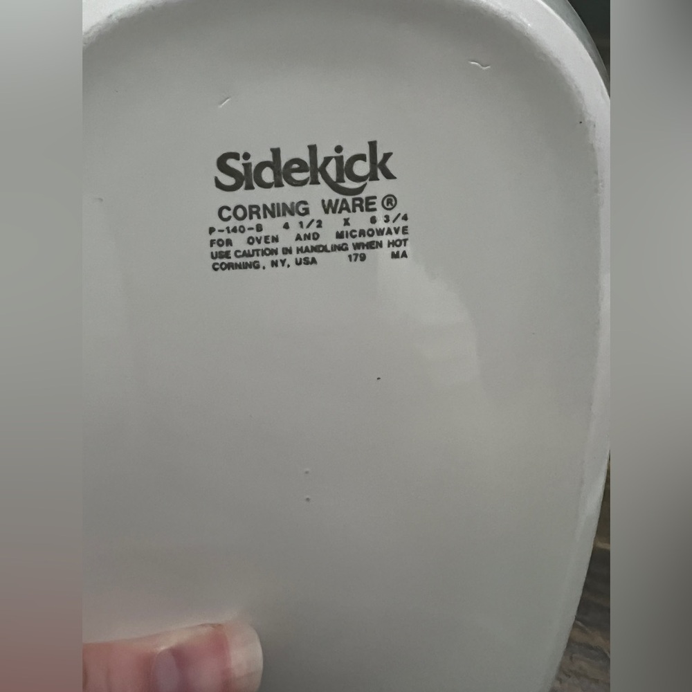 Vintage Corning Ware Sidekick‎ - Picture 3 of 3